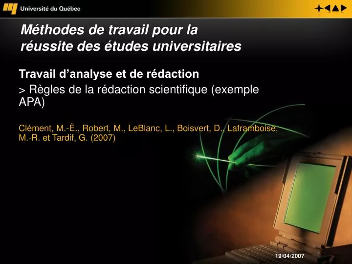 m thodes de travail pour la r ussite des tudes universitaires