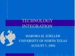 TECHNOLOGY INTEGRATION - slide 1