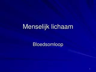 Menselijk lichaam