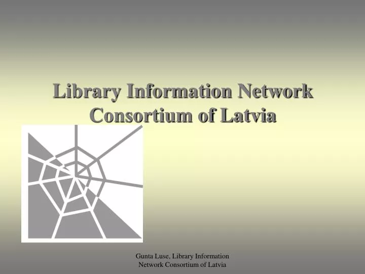 library information network consortium of latvia