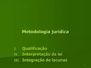 metodologia jur dica