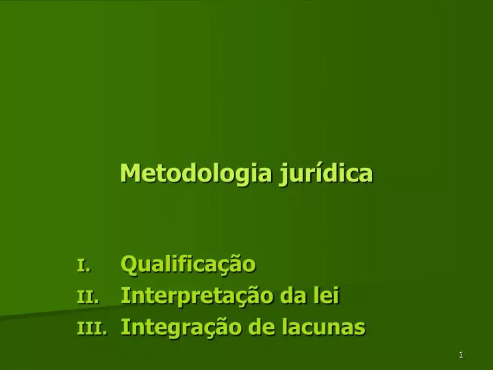 metodologia jur dica