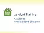 A Guide to Project-based Section 8 - slide 1