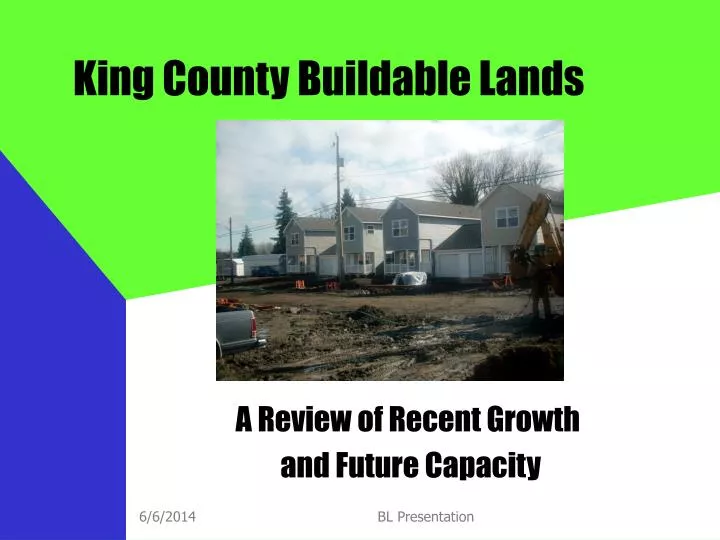 king county buildable lands