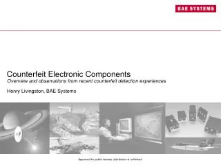 Counterfeit Electronic Components