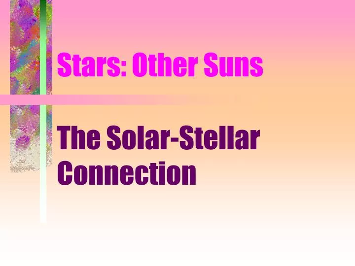 stars other suns