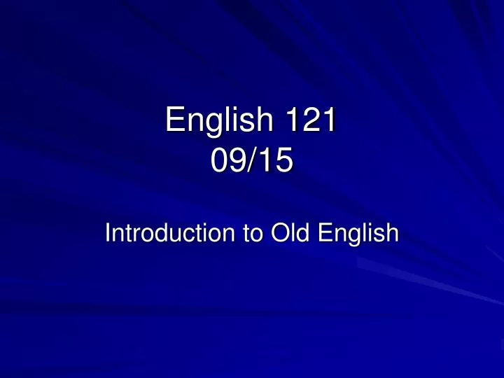 english 121 09 15