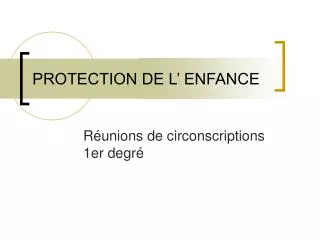 protection de l enfance
