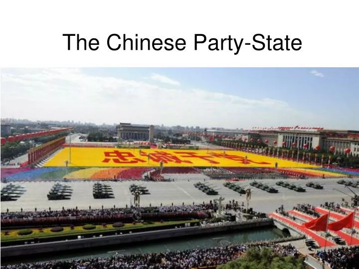 the chinese party state