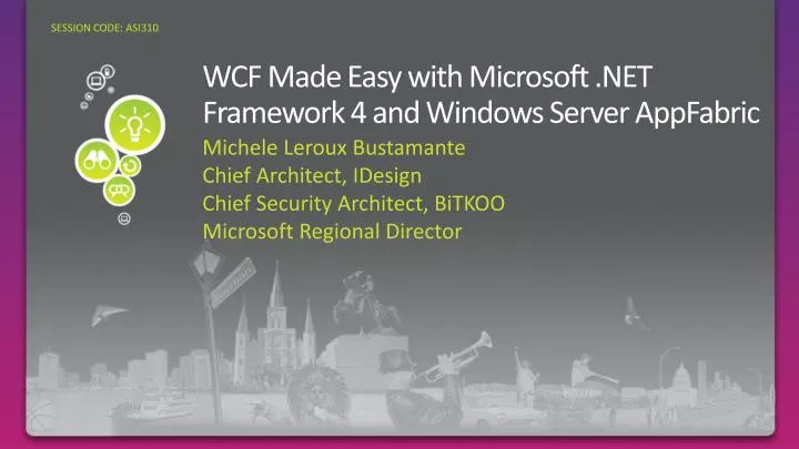 wcf made easy with microsoft net framework 4 and windows server appfabric