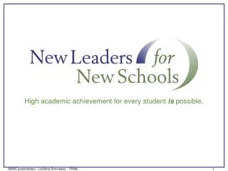 High academic achievement for every student is possible .