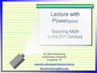 Lecture with Power (point)