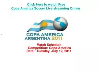 watch chile vs peru copa america soccer live streaming onlin