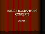 PPT - Basic Programming Concepts PowerPoint Presentation, free download ...