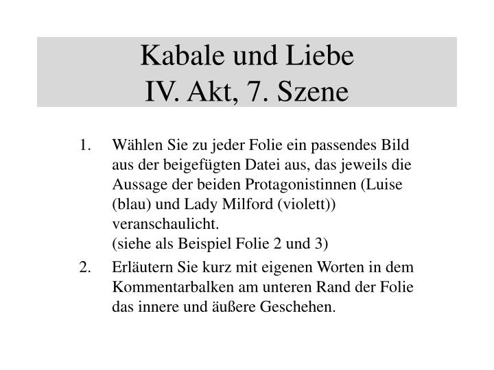 kabale und liebe iv akt 7 szene