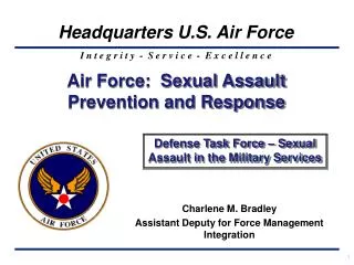 Air Force: Sexual Assault Prevention and Response