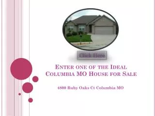 enter one of the ideal columbia mo house