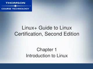 Linux+ Guide to Linux Certification, Second Edition