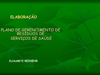 elabora o