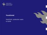 Vuosilomat - slide 1