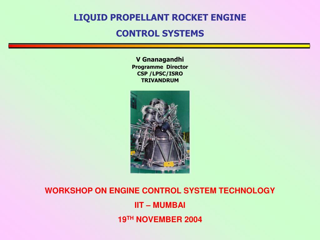 Engine Control Unit Rocket Engine PPT - LIQUID PROPELLANT ROCKET ENGINE CONTROL SYSTEMS PowerPoint ...
