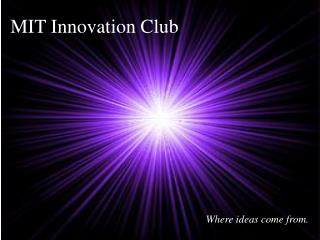 MIT Innovation Club
