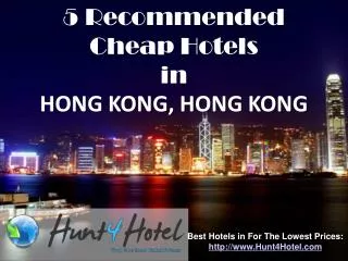 Hong Kong - 5 Recommended Cheap Hotels