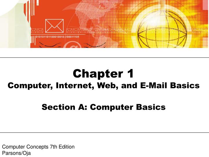 chapter 1 computer internet web and e mail basics