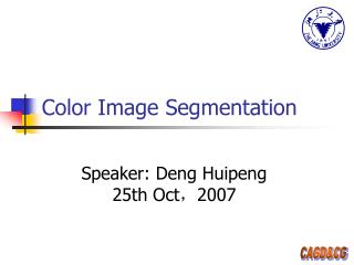 Color Image Segmentation