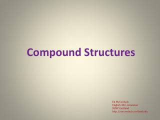 Compound Structures