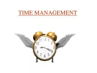 TIME MANAGEMENT