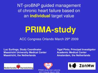 NT-proBNP guided management of chronic heart failure based on an individual target value