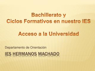 departamento de orientaci n