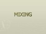 MIXING - slide 1