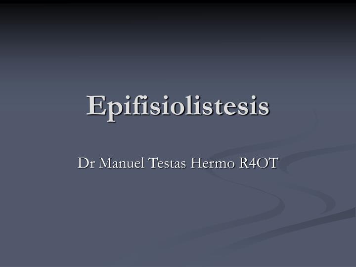 epifisiolistesis