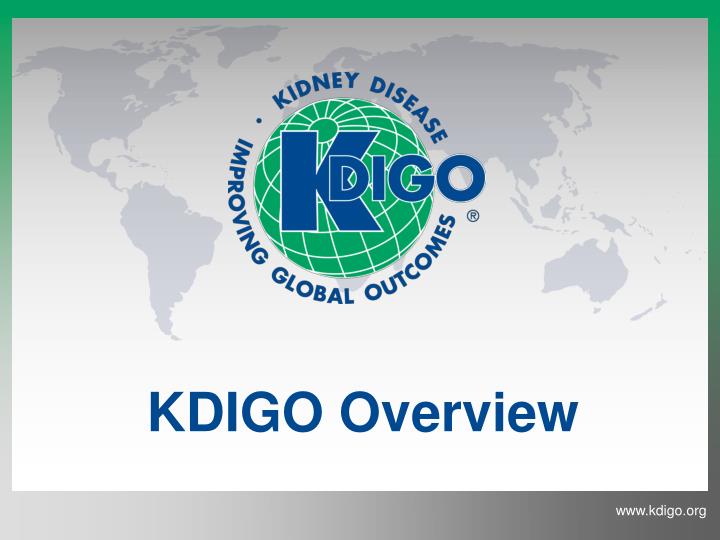 kdigo overview