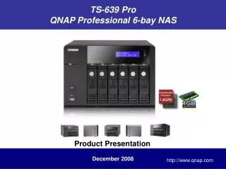TS-639 Pro QNAP Professional 6-bay NAS
