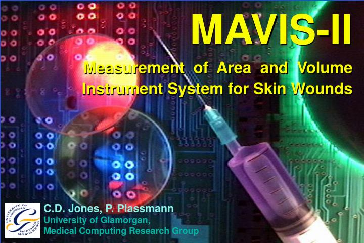 mavis ii measurement of area and volume instrument system for skin wounds