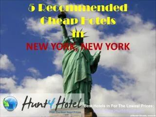 New York - 5 Recommended Cheap Hotels
