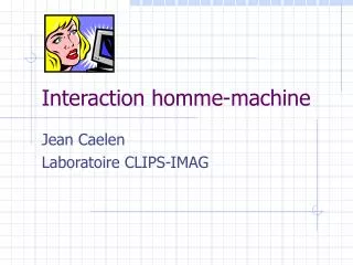 Interaction homme-machine