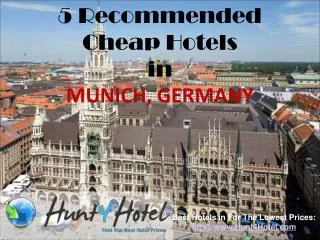 Munich - 5 Recommended Cheap Hotels