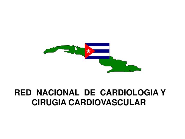 red nacional de cardiologia y cirugia cardiovascular