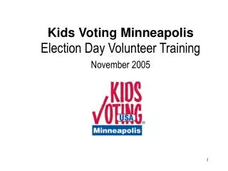 Kids Voting Minneapolis