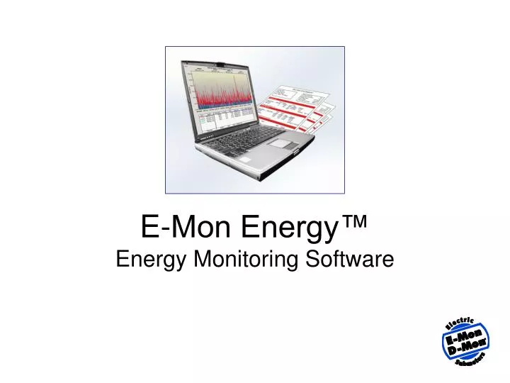 e mon energy energy monitoring software
