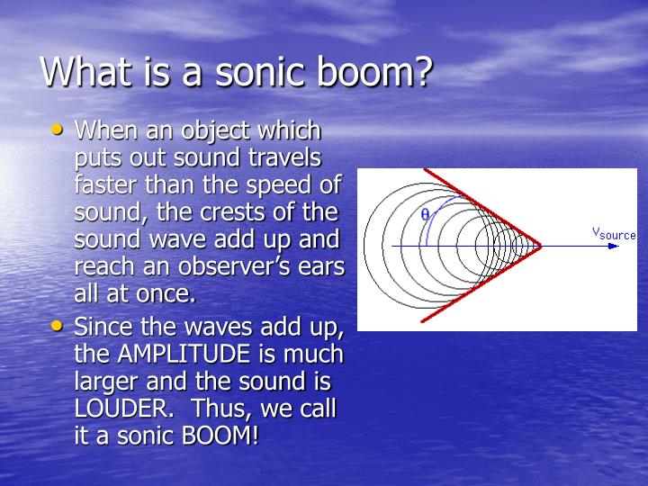 what is a sonic boom