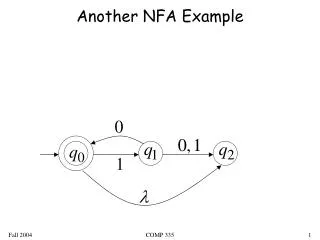 Another NFA Example