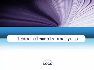 trace elements analysis