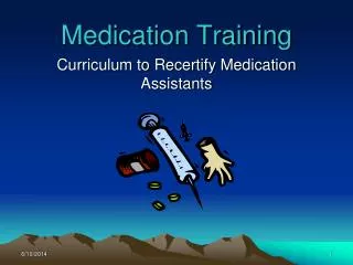 Medication Training