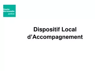 dispositif local d accompagnement