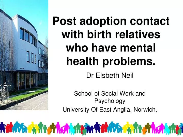 post adoption contact with birth relatives who have mental health problems